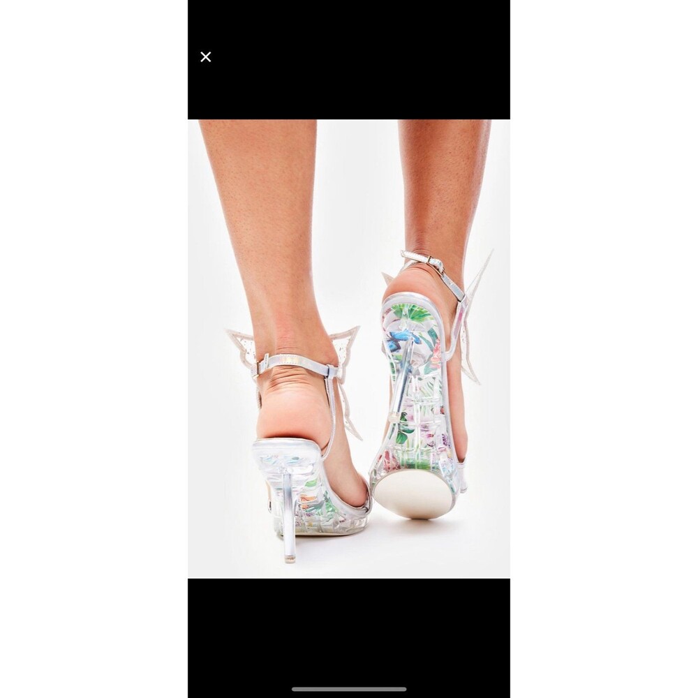ESQAPE Glasswing Heels